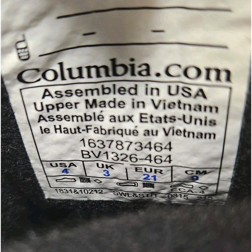 Columbia new box